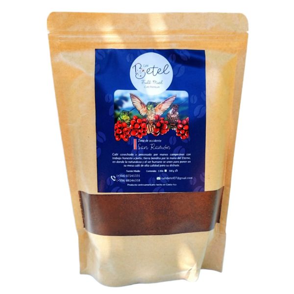 Café Molido – Miel Betel 500g – Tueste Medio